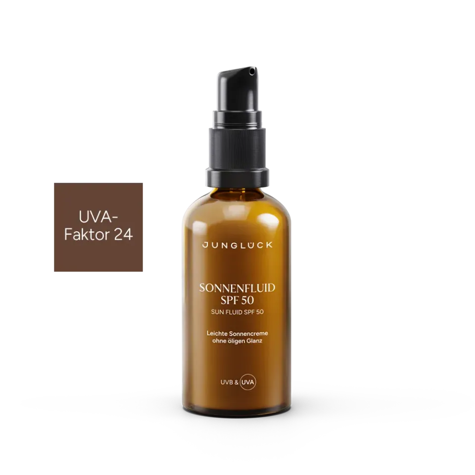 JUNGLÜCK Sonnenfluid SPF 50 Gesichtssonnencreme 50 ml