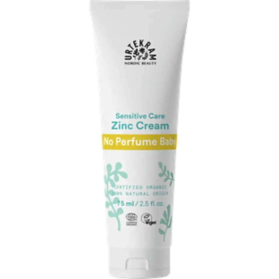 Urtekram No Perfume Baby Zinkcreme ohne Duft 75 ml