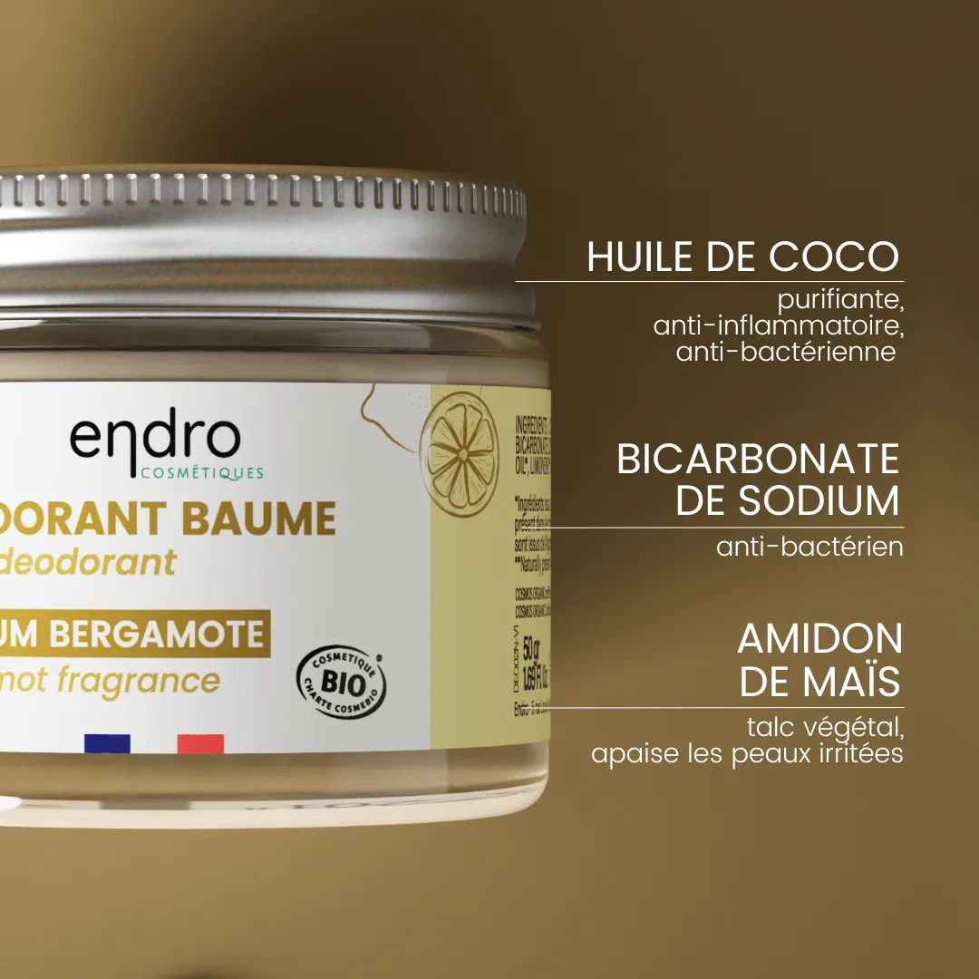 Endro Bergamote festes Deodorant 50 ml 48H Schutz