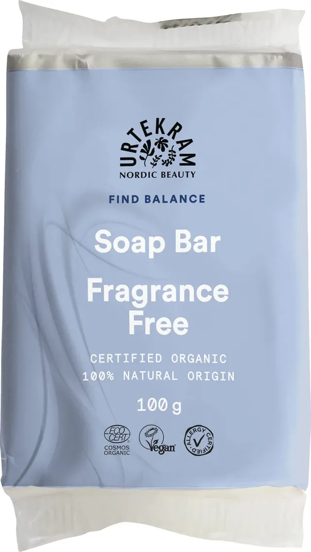 Urtekram Find Balance Seifenstück 100 g duftneutral sensibel