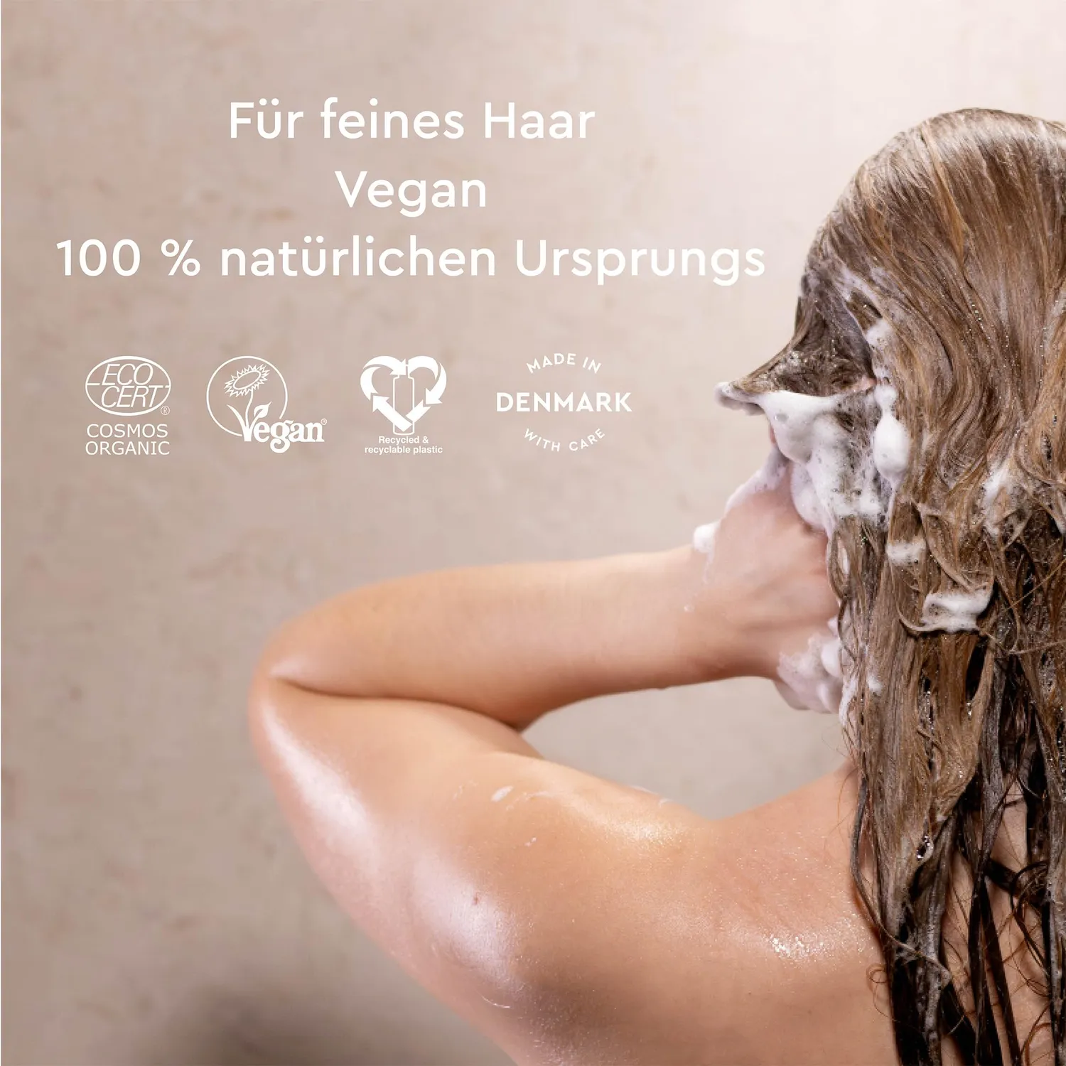 Urtekram Rosmarin Shampoo feines Haar 250 ml Volumen