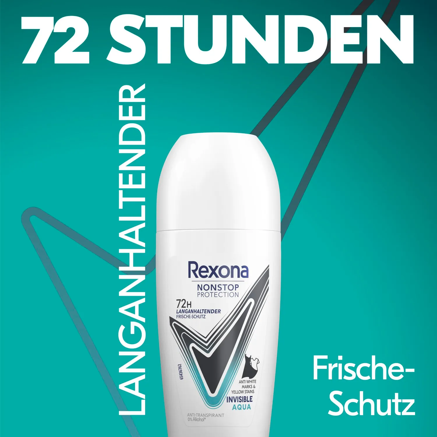 Rexona Nonstop Invisible Aqua Deo Roll-On 50 ml 72h