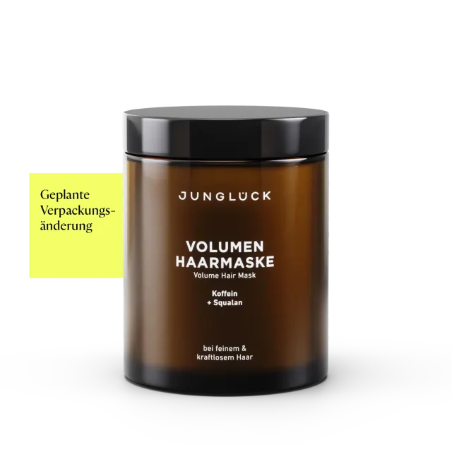 JUNGLÜCK Volumen Haarmaske Haarkur 180 ml Zitrone