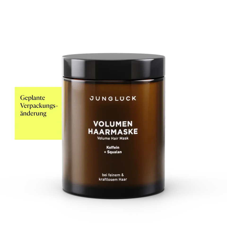 JUNGLÜCK Volumen Haarmaske Haarkur 180 ml Zitrone