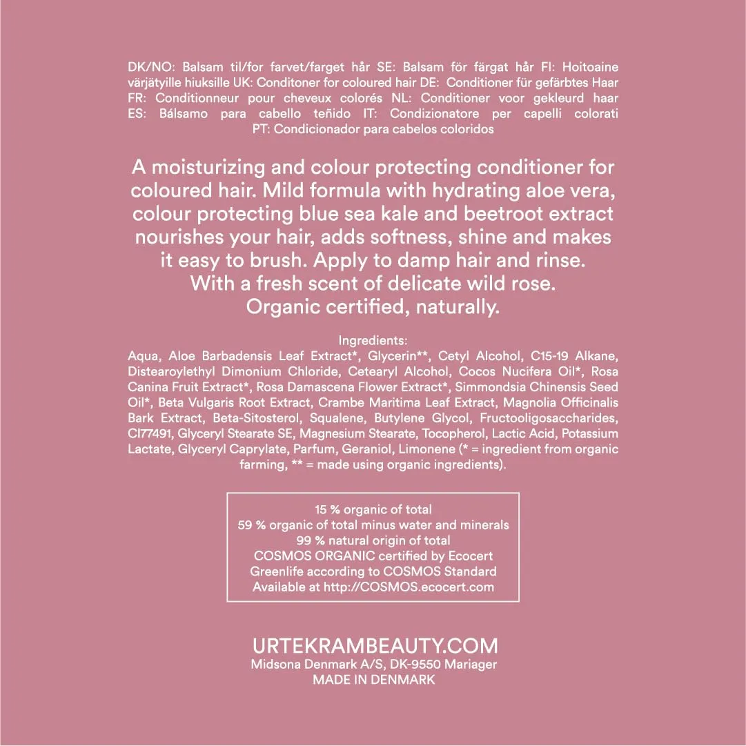 Urtekram Soft Wild Rose Color Preserve Spülung 180 ml