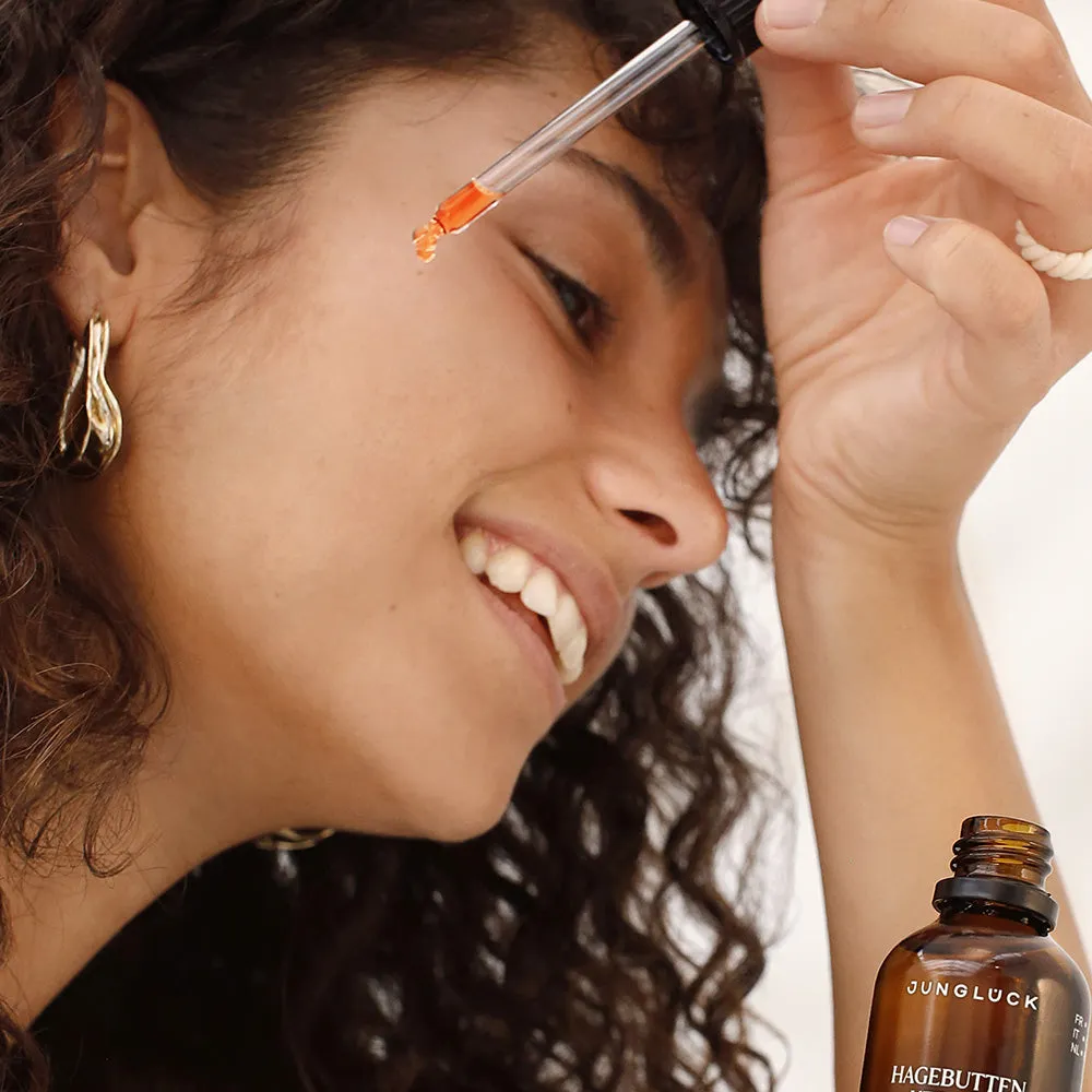 JUNGLÜCK Hagebuttenkernöl Gesichtsöl 50 ml Bio