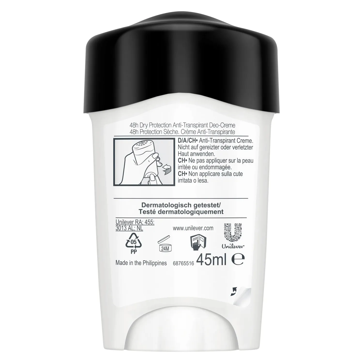 Rexona Maximum Protection Men Deo Creme Clean Scent 45 ml