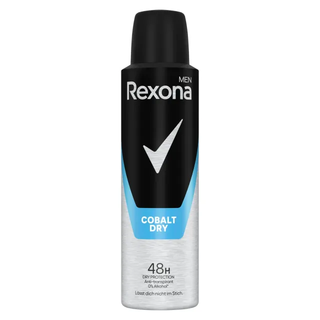 Rexona Men Cobalt Dry Deo Spray 6x150 ml MotionSense