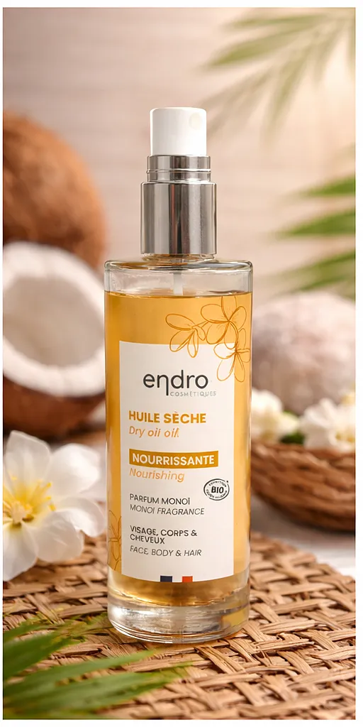 Endro Huile Sèche Sublimante Trockenöl Körper Haare