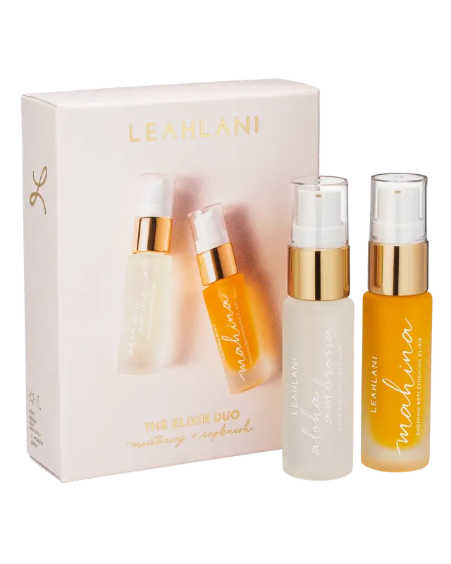 Leahlani Elixir Duo Travel Gesichtsöl Set 2x15ml