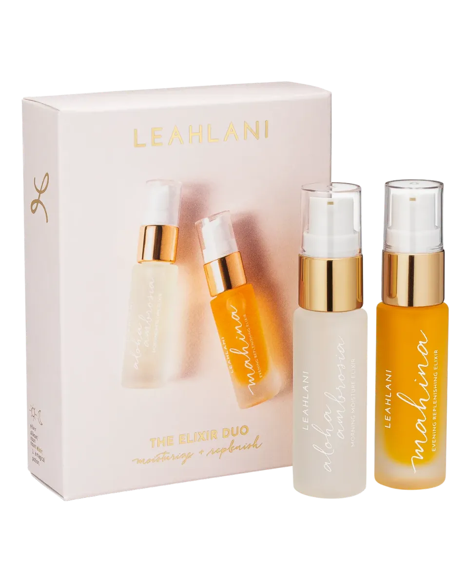 Leahlani Elixir Duo Travel Gesichtsöl Set 2x15ml