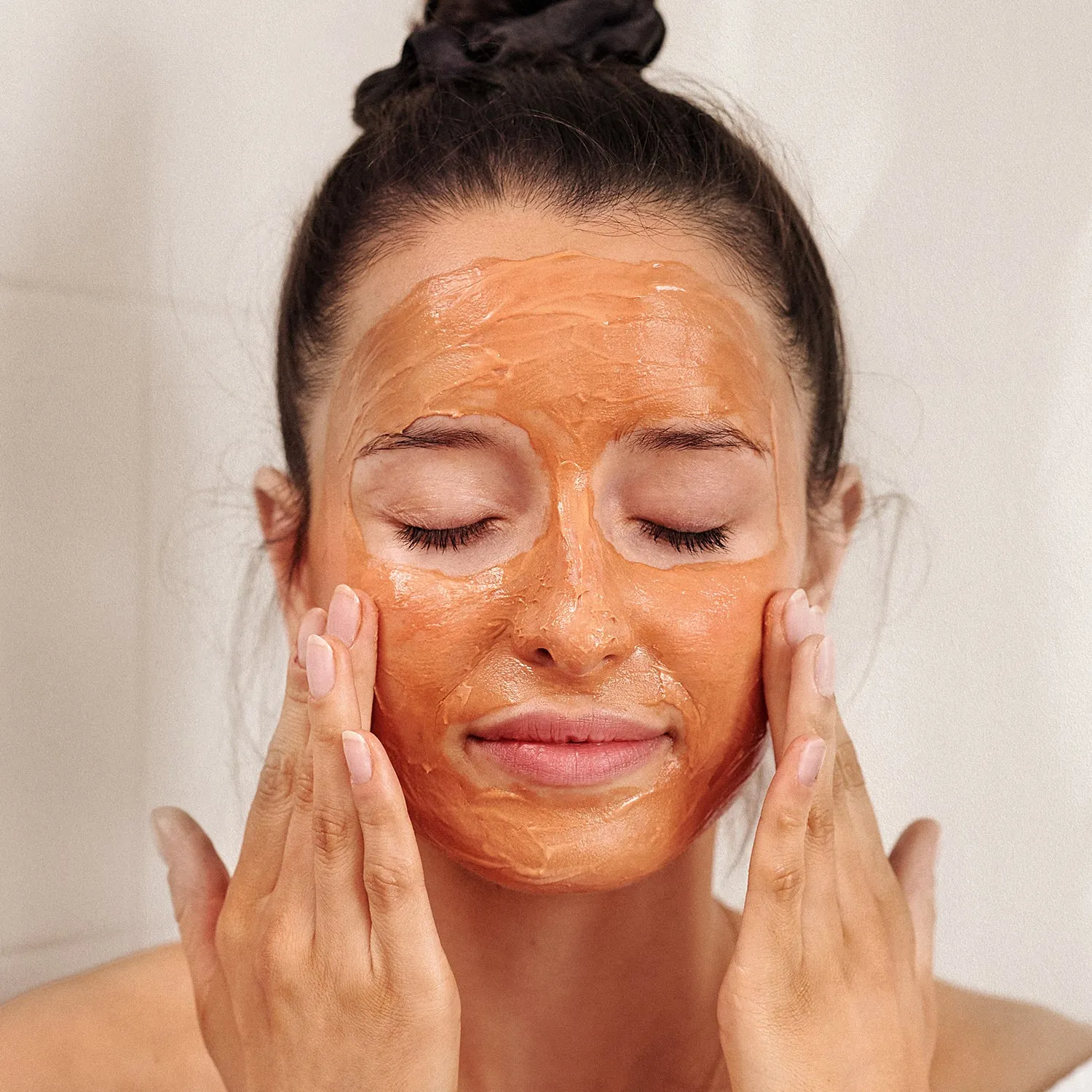 JUNGLÜCK Tonerde Maske + Pinsel Kombi Set 1+1 für ölige Haut