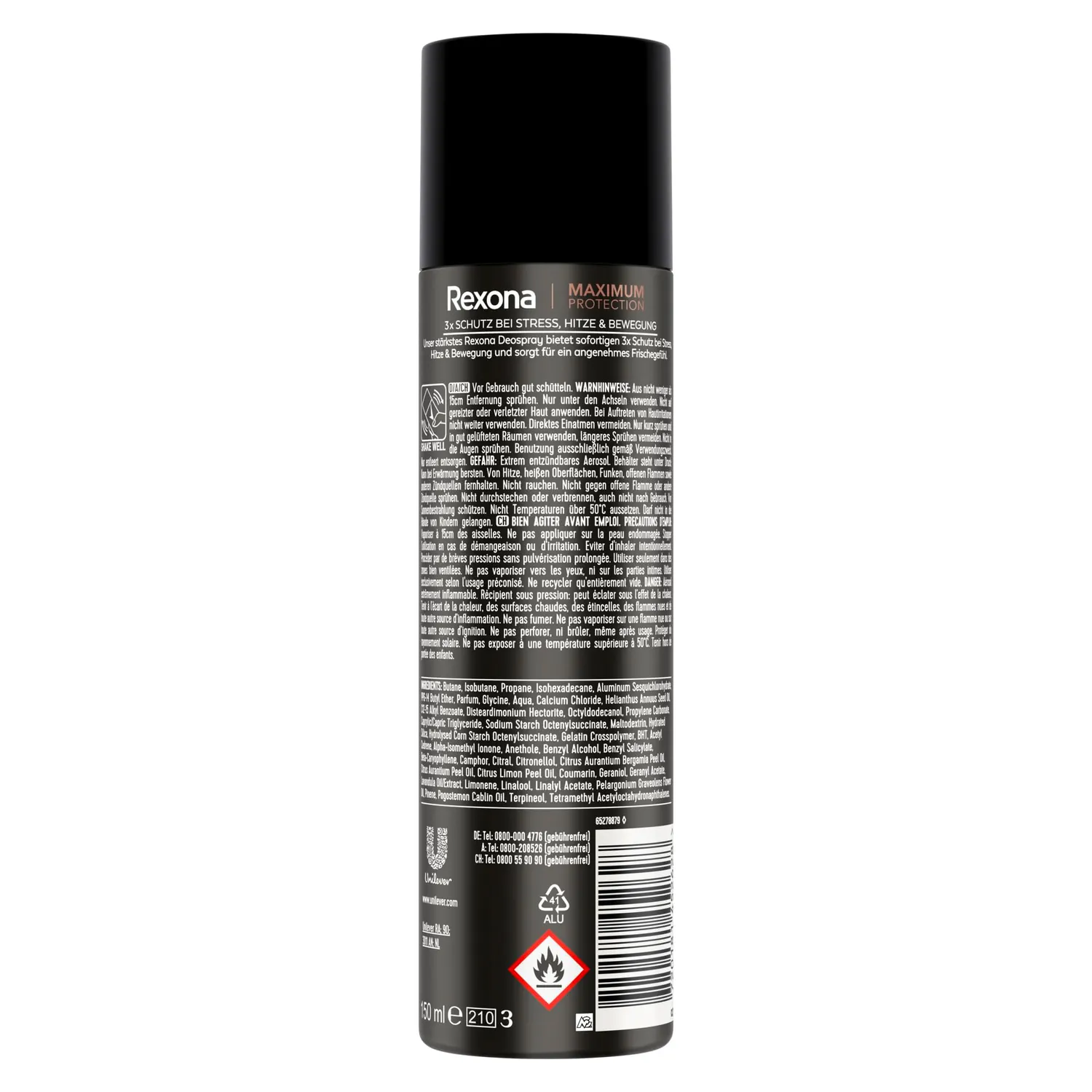 Rexona Men Maximum Protection Deospray 150 ml Sport