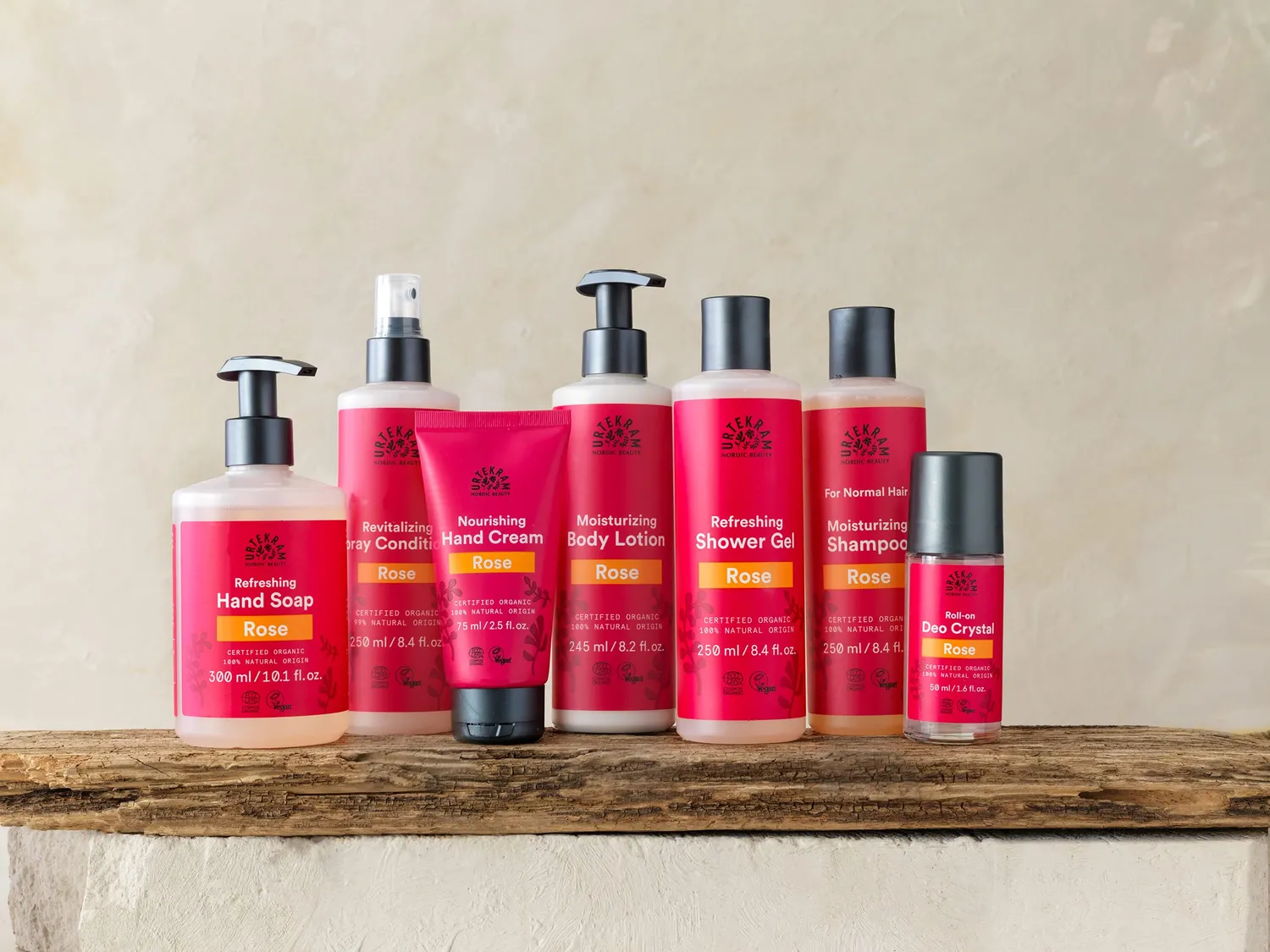 Urtekram Rose Shampoo 250 ml trockenes Haar Bio
