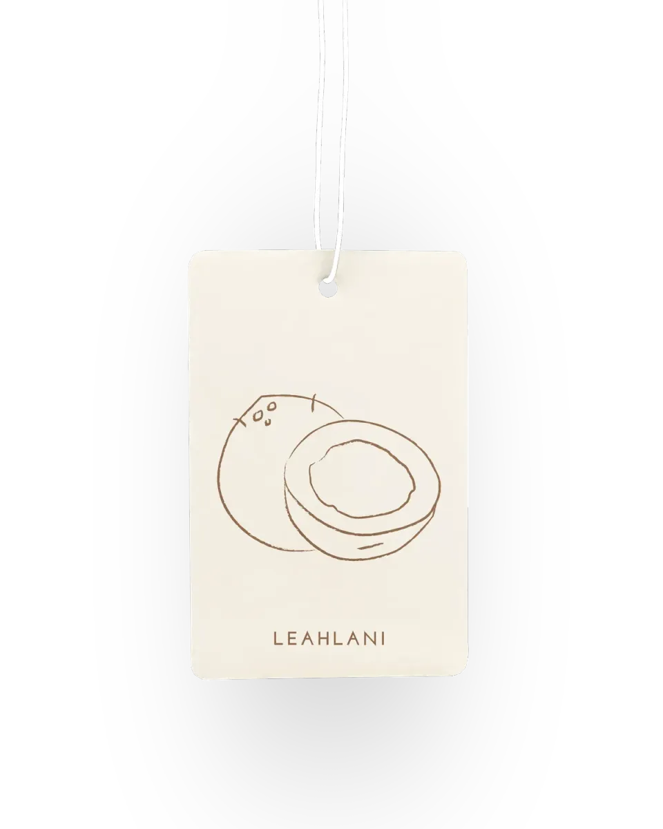Leahlani Mahana Auto Freshener Autoduft Vanille Kokos