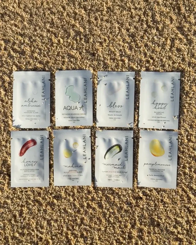Leahlani Skincare Paradise Probenset 8 Proben