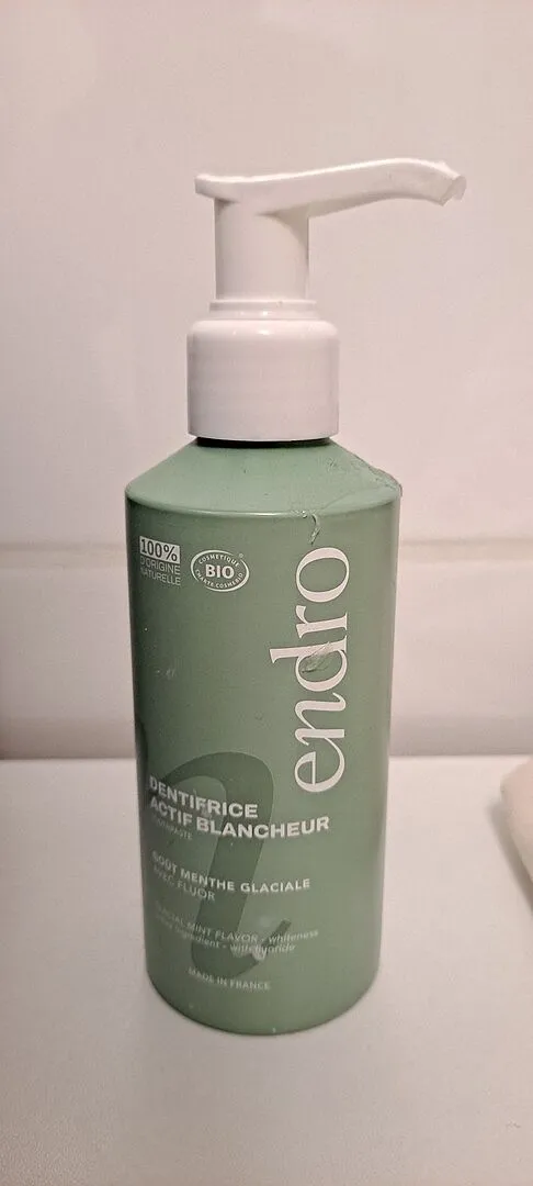 Endro Zahncreme Nachfüllung Weiß 350 g Fluorid
