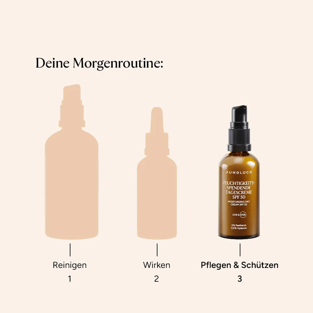 JUNGLÜCK Tagescreme SPF 50 Creme 50 ml Hyaluron