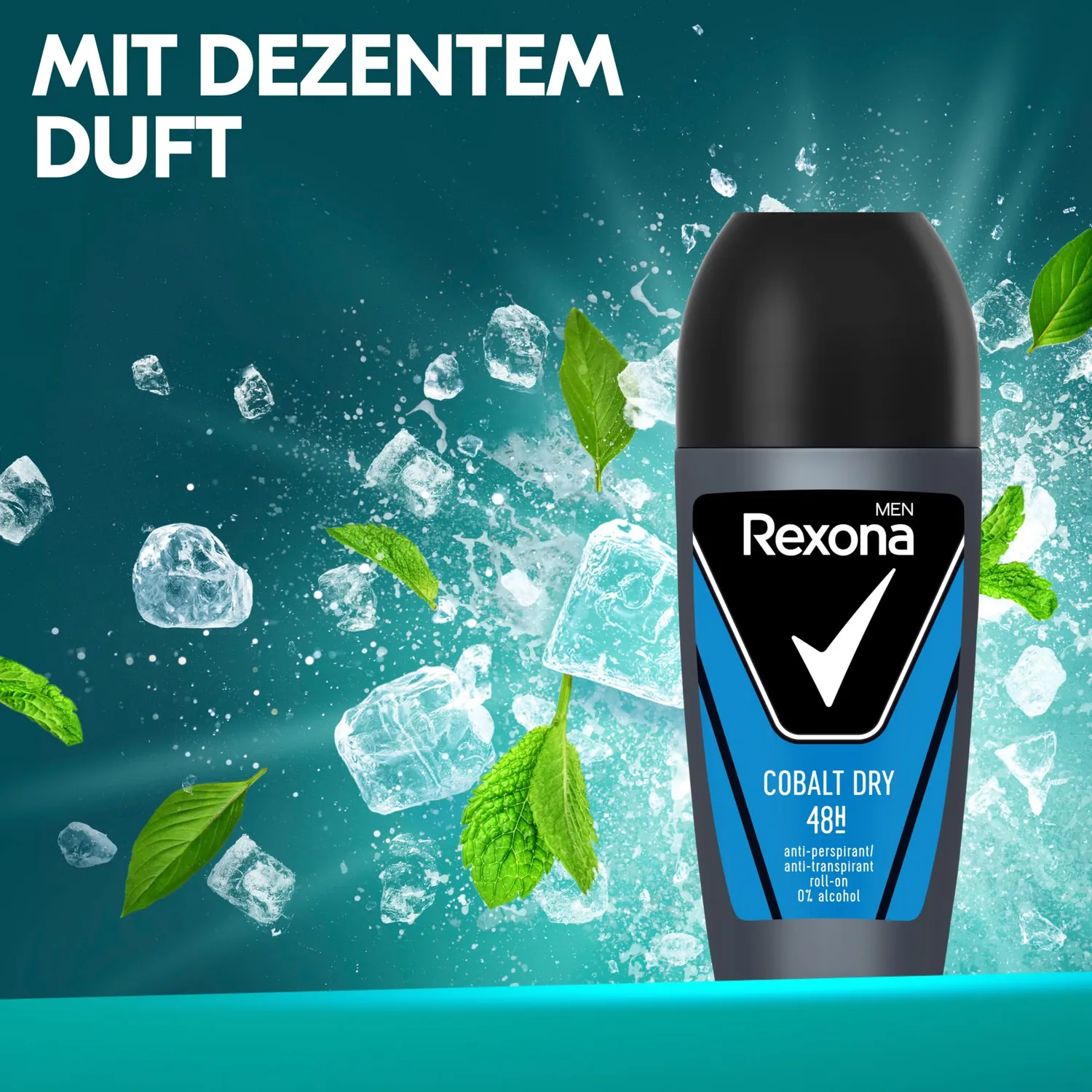 Rexona Men Cobalt Dry Roll-On Anti-Transpirant maskulin-frisch