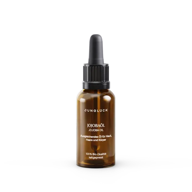 JUNGLÜCK Jojobaöl Gesichtsöl 20 ml für Mischhaut