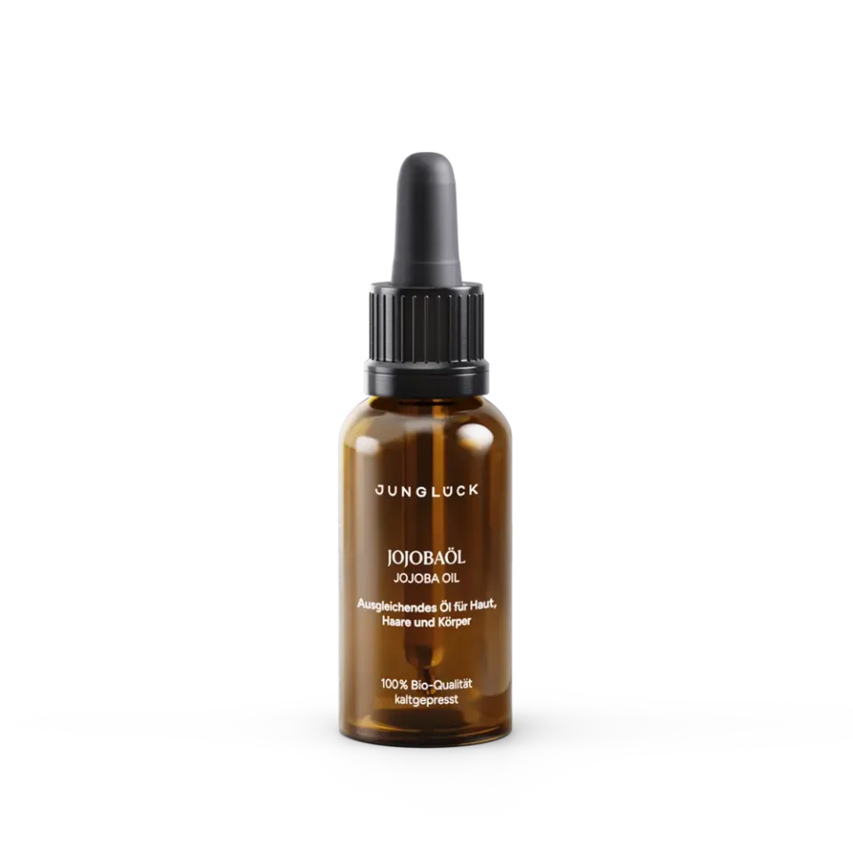 JUNGLÜCK Jojobaöl Gesichtsöl 20 ml für Mischhaut