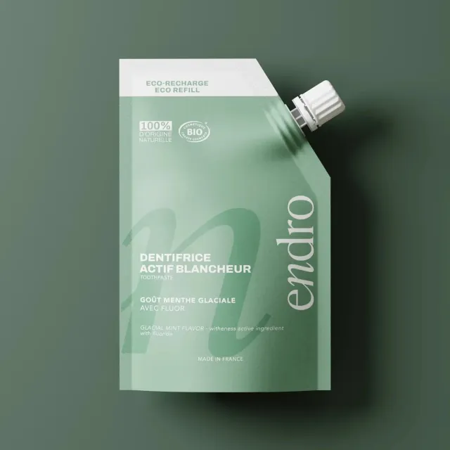 Endro Zahncreme Nachfüllung Weiß 350 g Fluorid