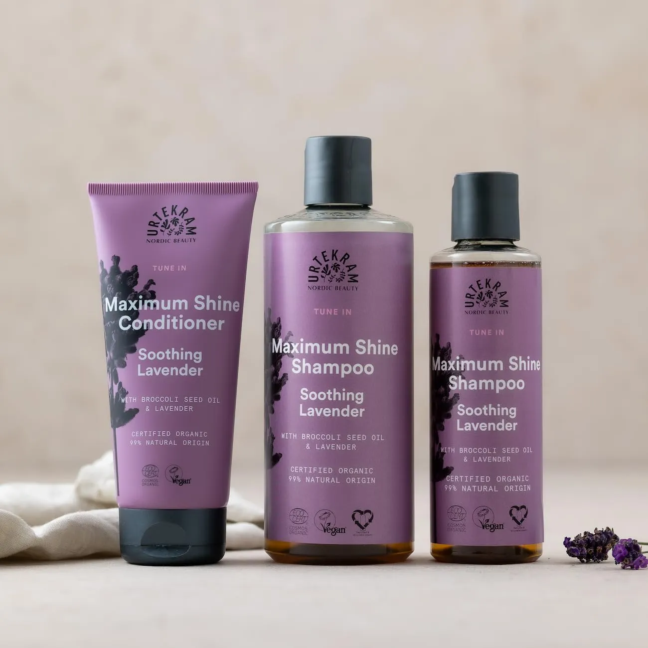 Urtekram Tune In Soothing Lavender Shampoo Lavendel Glanz
