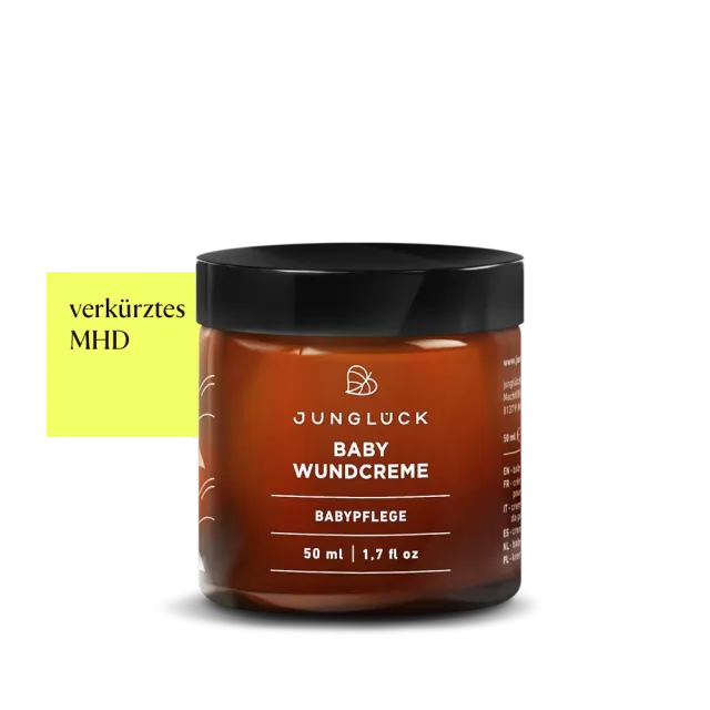 JUNGLÜCK Babywundcreme Creme 50 ml mit Zinkoxid