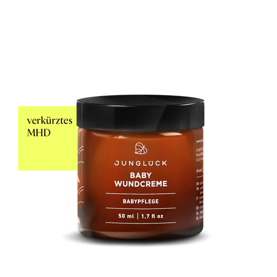 JUNGLÜCK Babywundcreme Creme 50 ml mit Zinkoxid