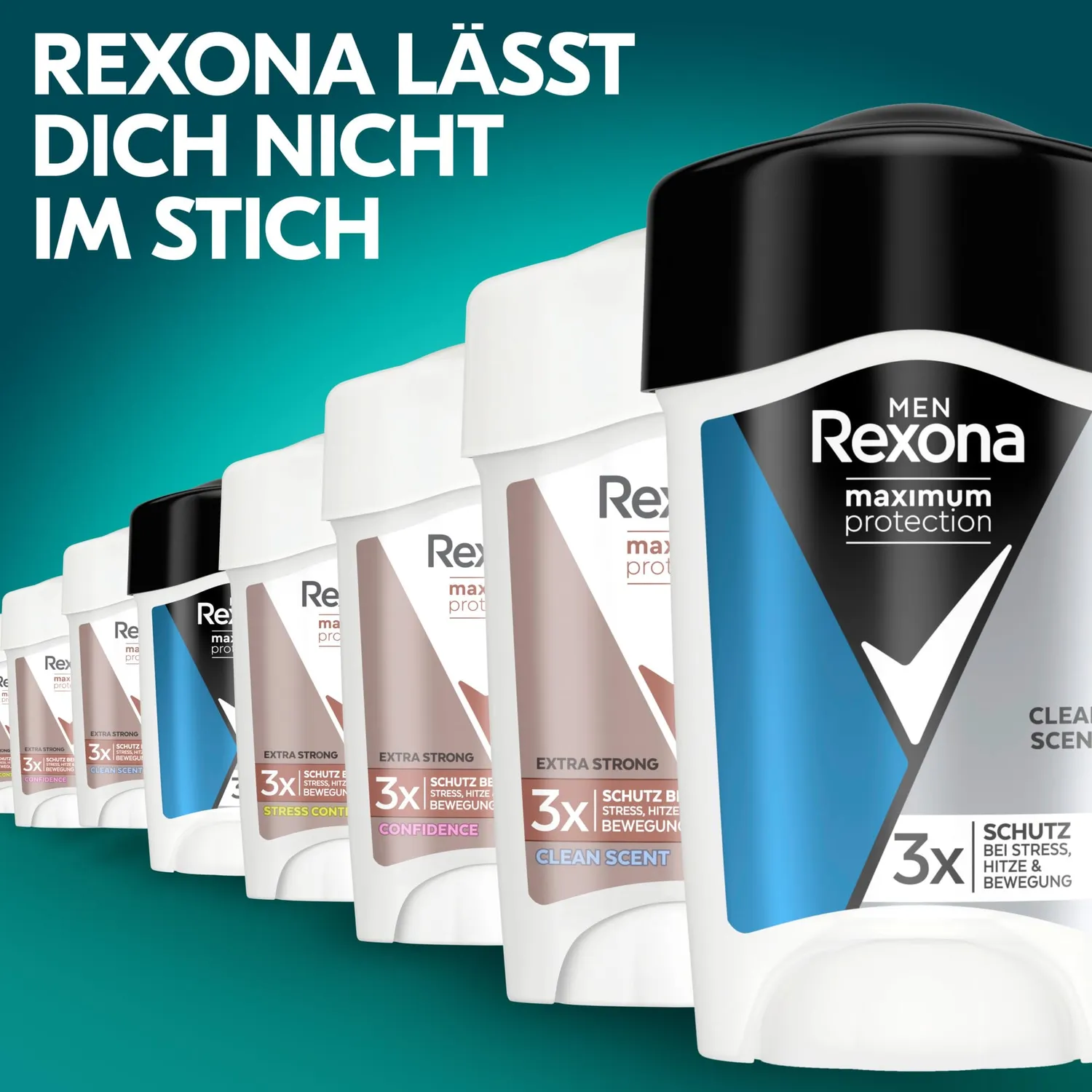 Rexona Men Maximum Protection Deo Creme Clean Scent 45 ml