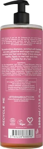 Urtekram Rose Shampoo normales Haar 1000 ml
