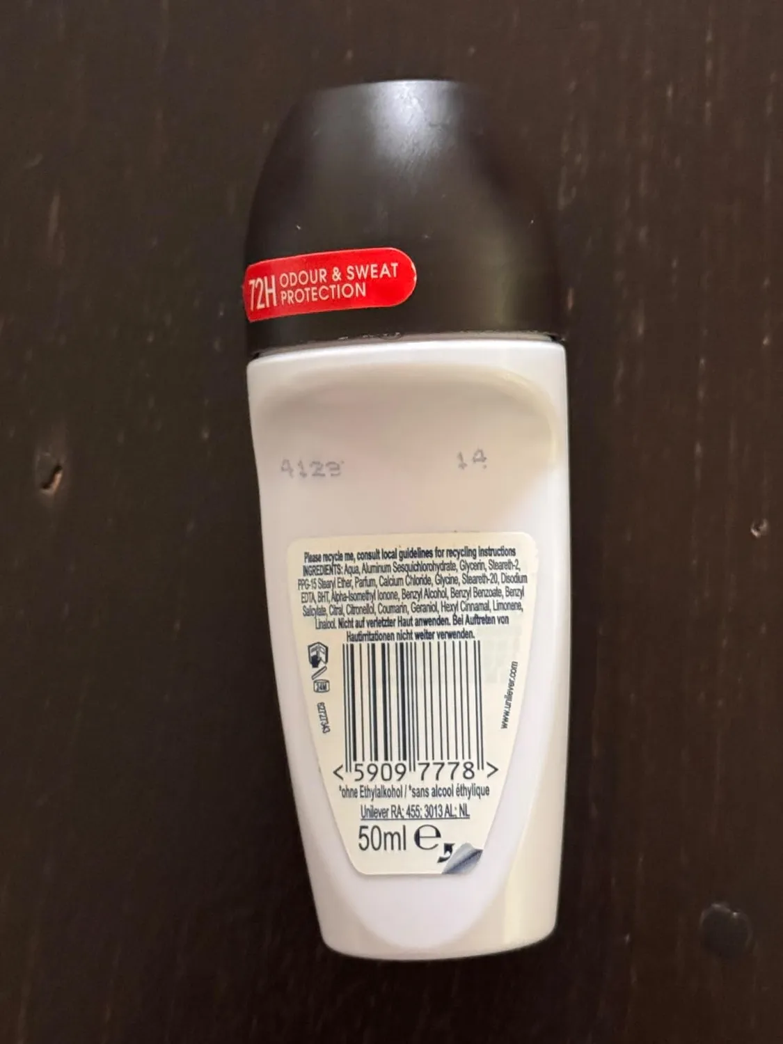 Rexona Nonstop Invisible Aqua Deo Roll-On 50 ml 72h