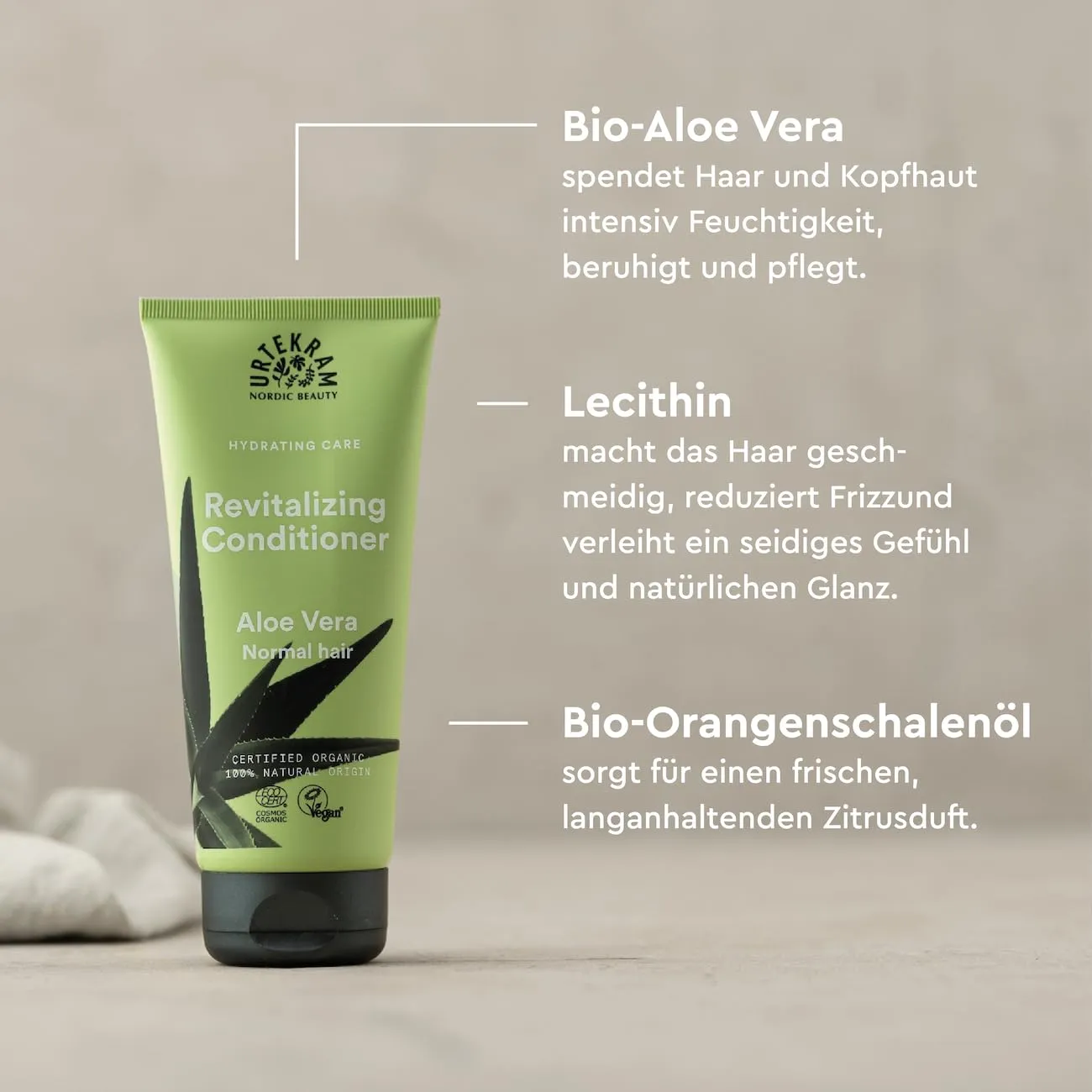 Urtekram Aloe Vera Conditioner 180 ml regenerierend