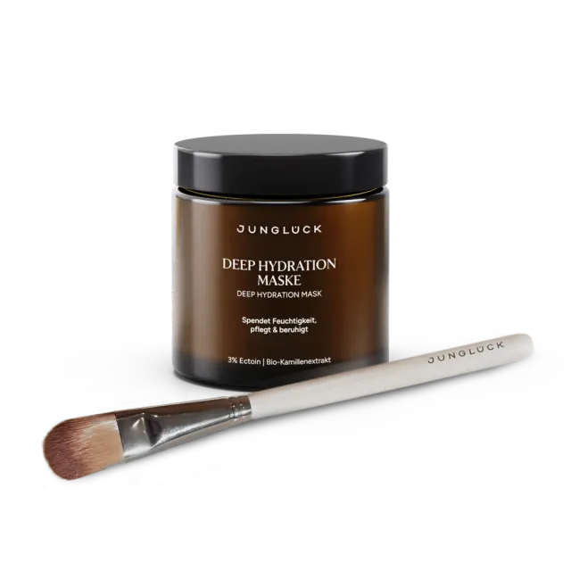 JUNGLÜCK Deep Hydration Maske + Pinsel 1+1 Kombi