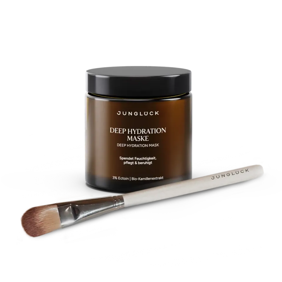 JUNGLÜCK Deep Hydration Maske + Pinsel 1+1 Kombi