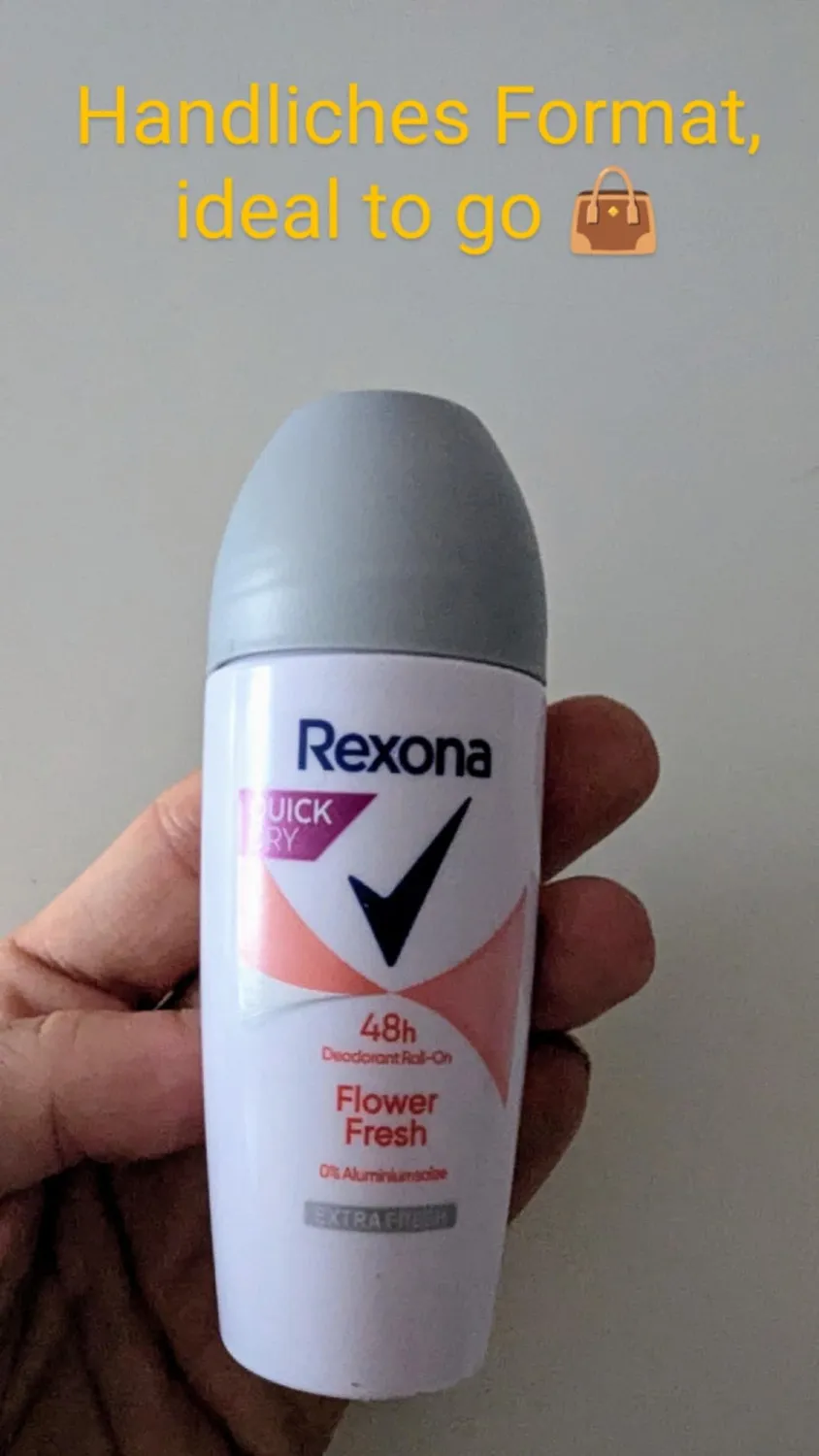 Rexona Flower Fresh Deo Roll-On 6x50 ml ohne Aluminium