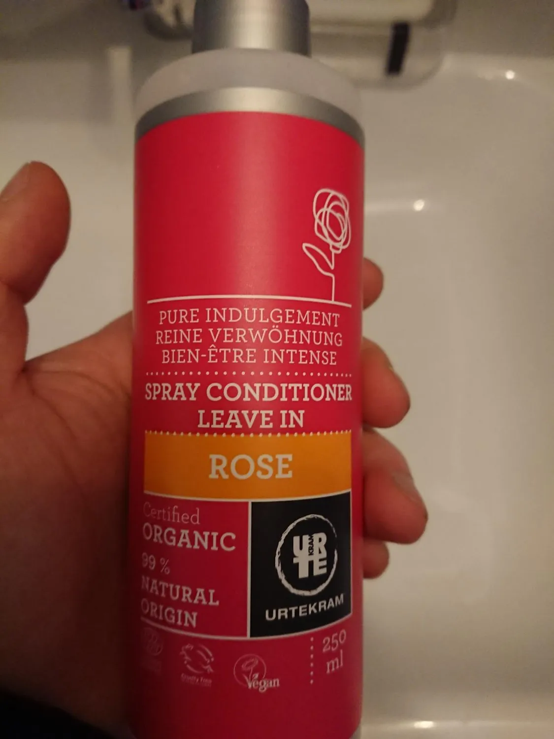 Urtekram Rose Shampoo 250 ml trockenes Haar Bio