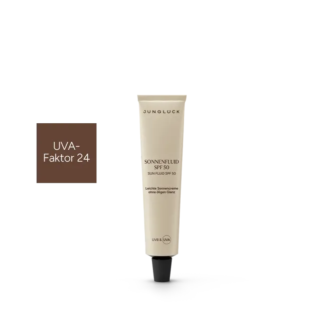 JUNGLÜCK Sonnenfluid SPF 50 Lotion 10 ml Leicht