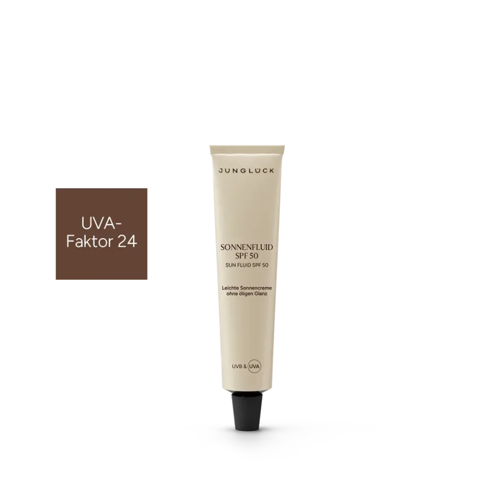JUNGLÜCK Sonnenfluid SPF 50 Lotion 10 ml Leicht