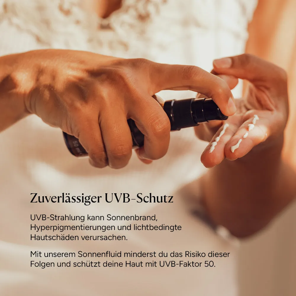 JUNGLÜCK Sonnenfluid SPF 50 Gesichtssonnencreme 50 ml