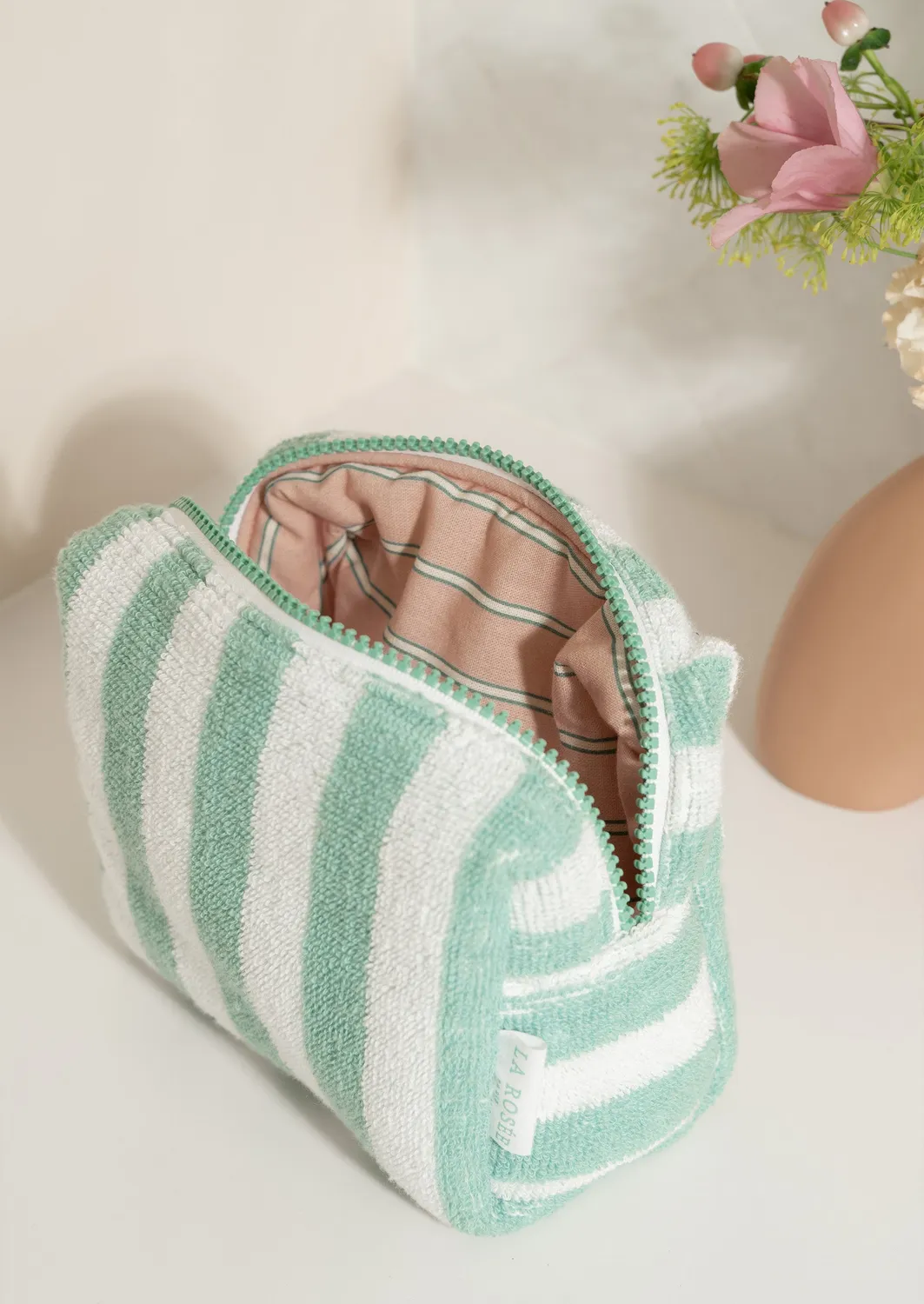 La Rosée Kosmetiktasche Make-up Tasche Baumwolle