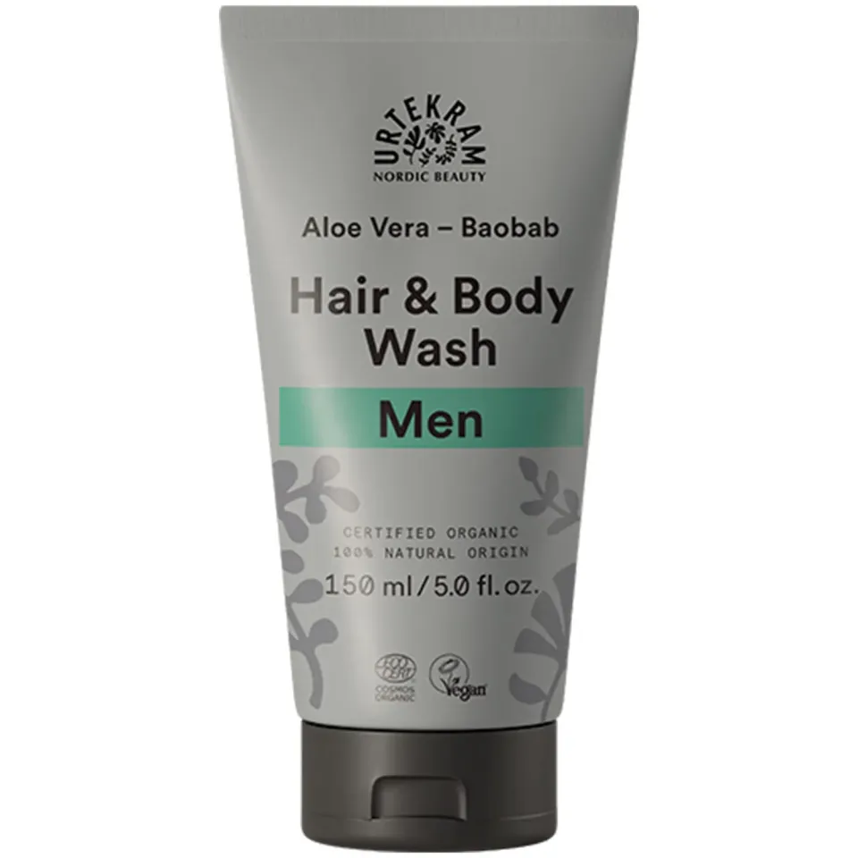 Urtekram Men Haarshampoo 150 ml Aloe Vera Baobab