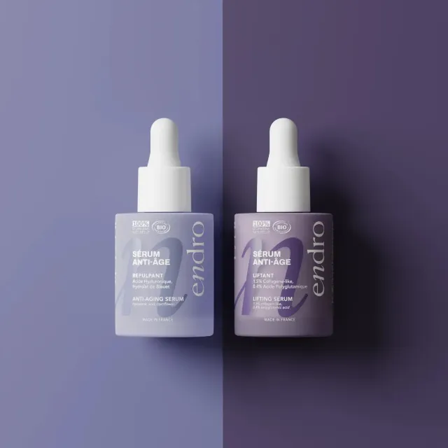 Endro Duo Sérums Anti-Âge Gesichtsserum Duo ohne Duftstoffe