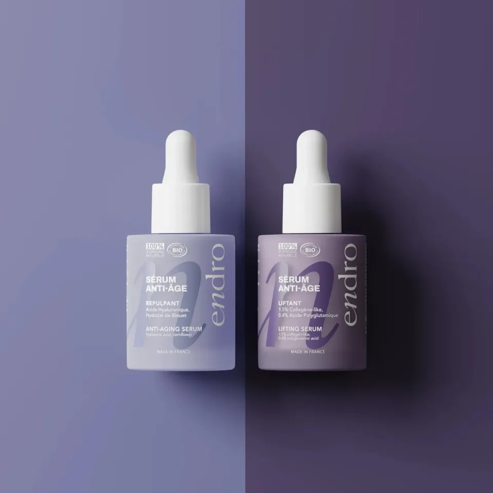 Endro Duo Sérums Anti-Âge Gesichtsserum Duo ohne Duftstoffe