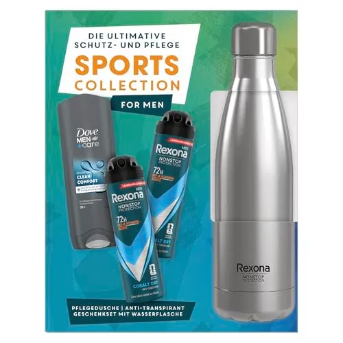 Rexona Sports Collection Geschenkset Männer mit Deo und Dusche