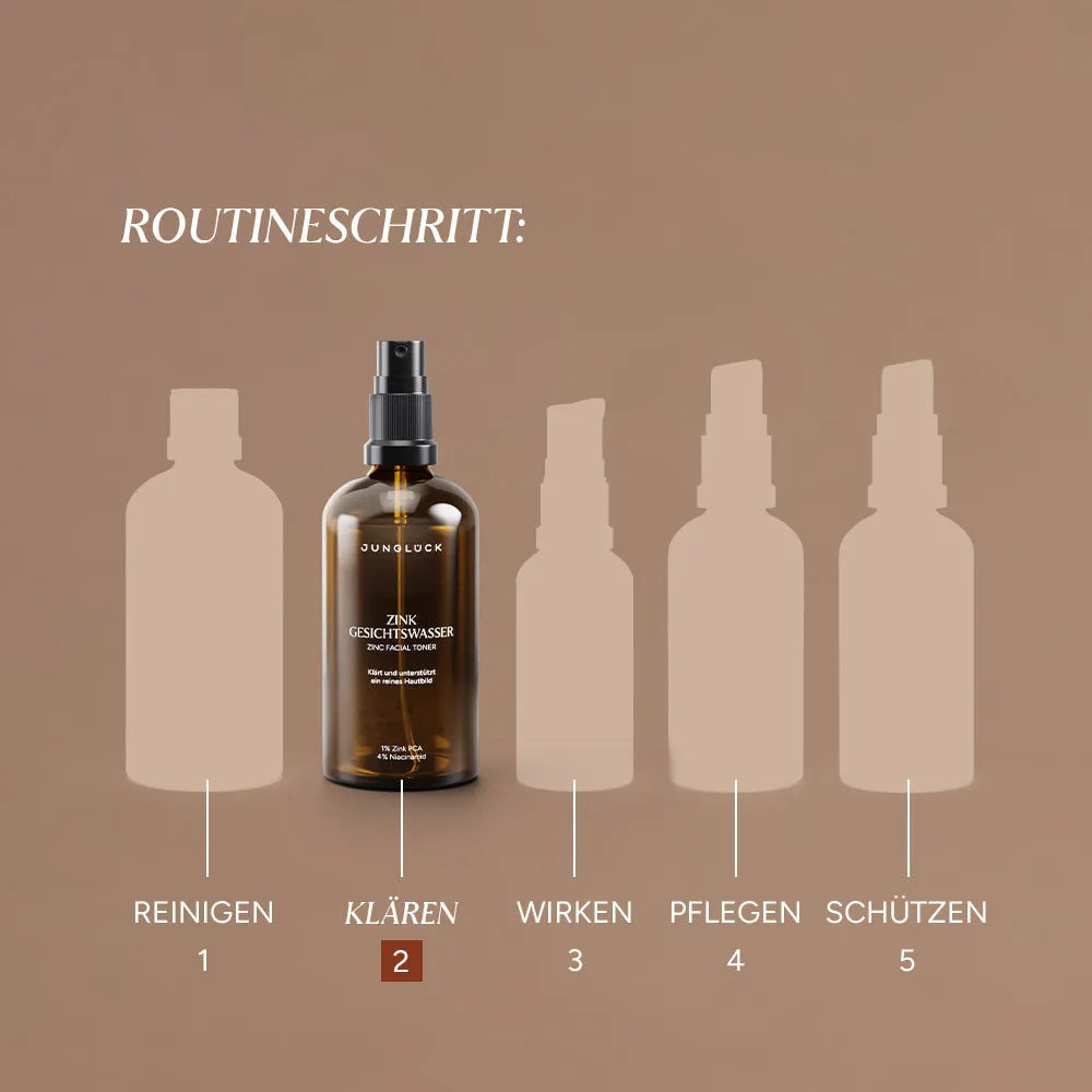 JUNGLÜCK Zink Gesichtswasser 20 ml Niacinamid