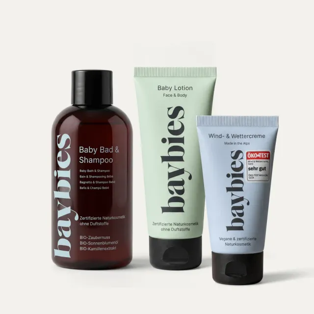 baybies Wind- & Wettercreme Trio Babypflege-Set duftfrei
