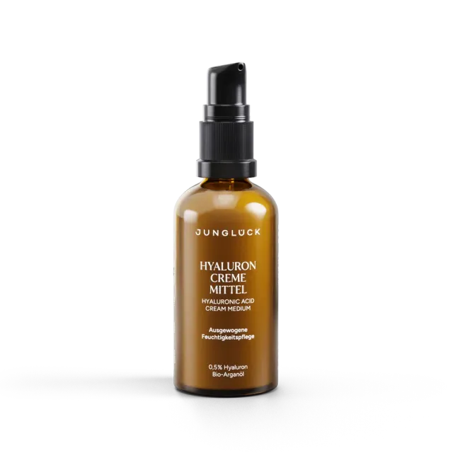 JUNGLÜCK Hyaluron Creme Mittel Gesichtscreme 50 ml