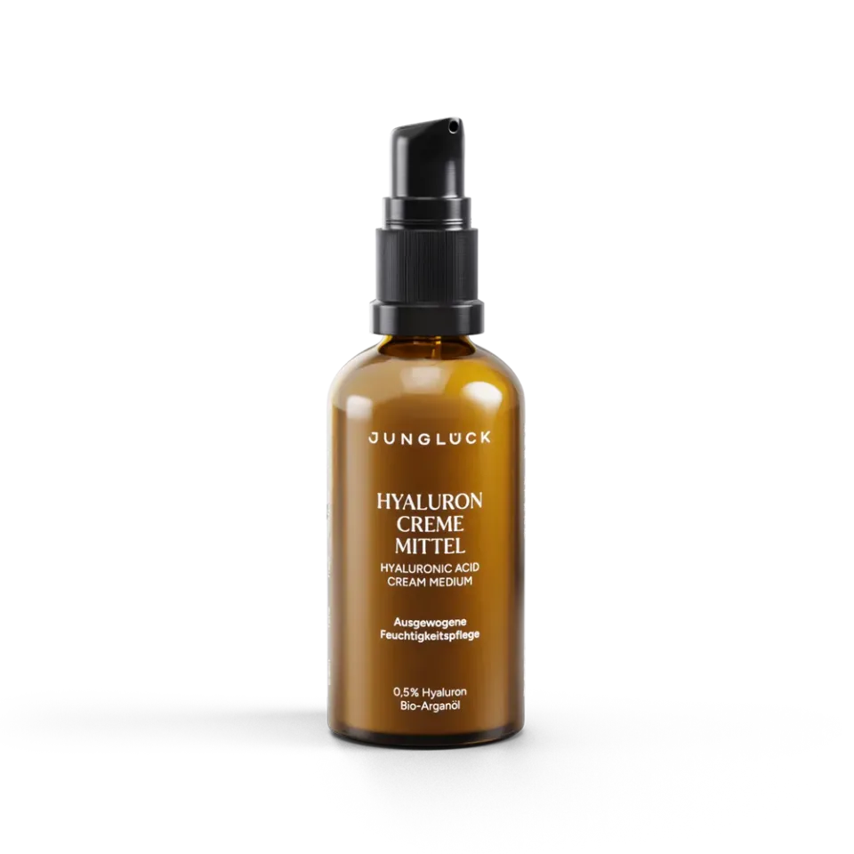 JUNGLÜCK Hyaluron Creme Mittel Gesichtscreme 50 ml