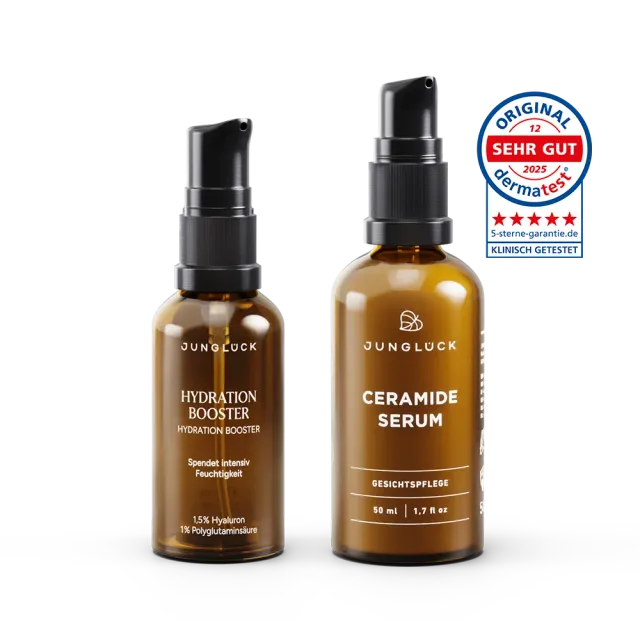 JUNGLÜCK Protective Barrier Kombi Gesichtsset Ceramide Hyaluron